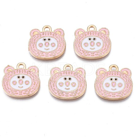Alloy Enamel Pendants ENAM-N054-74D-1