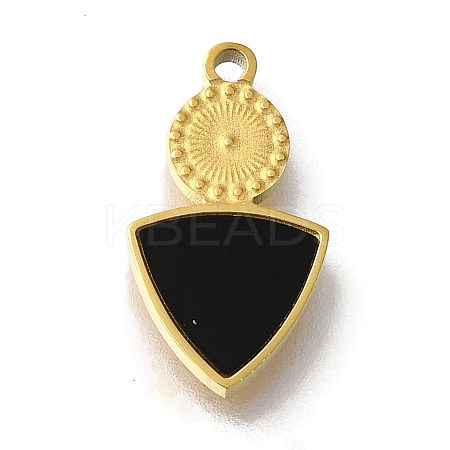 Ion Plating(IP) 304 Stainless Steel Manual Polishing Charms X-STAS-M059-07G-01-1