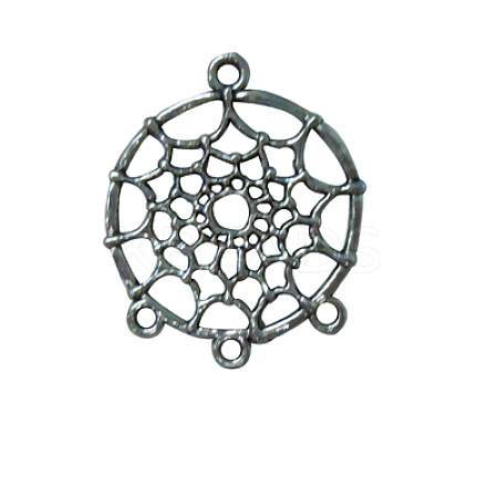 Tibetan Style Alloy Chandelier Components Links LS-TIBE-A30127-AS-RS-1