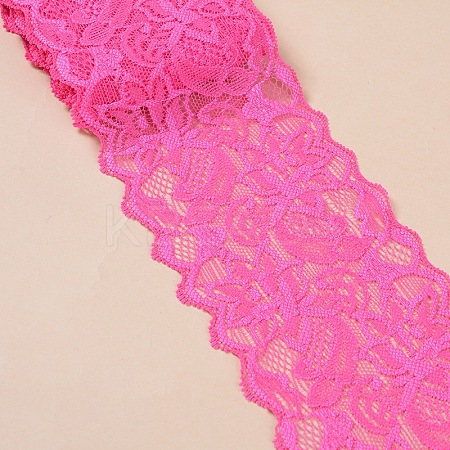 Elastic Lace Trim OCOR-WH0024-A19-1