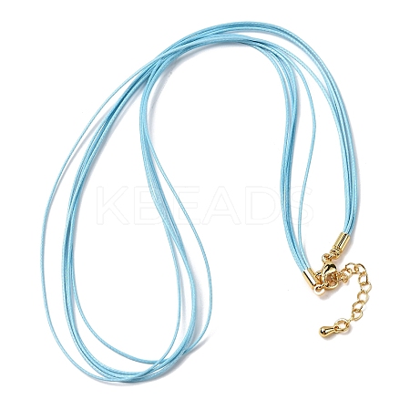 1MM Waxed Cord 5-Strand Necklace Making MAK-C005-01B-G-1