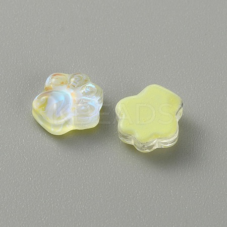 Cat Paw Print Resin Cabochons FIND-CJC0015-21B-1