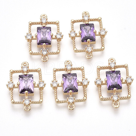 Golden Tone Brass Links Connectors GLAA-R212-14C-1