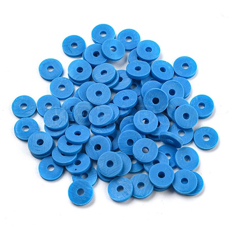 Handmade Polymer Clay Beads CLAY-R067-6.0mm-A33-1