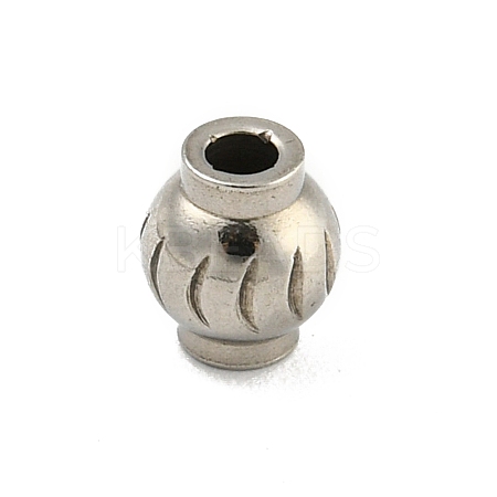 Non-Tarnish 304 Stainless Steel Beads STAS-A091-01B-P-1