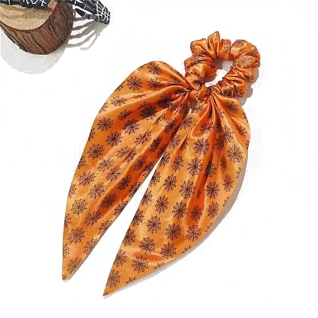 Halloween Theme Cloth Elastic Hair Accessories for Girls or Women PW-WGB7684-05-1