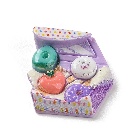 Donut Opaque Resin Decoden Cabochons RESI-R447-01C-1