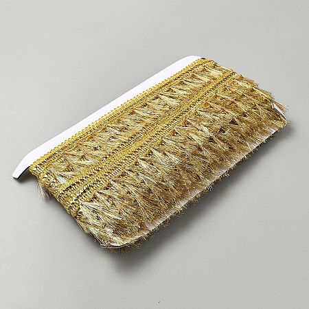 Polyester Metallic Ribbons DIY-WH0542-01B-01-1