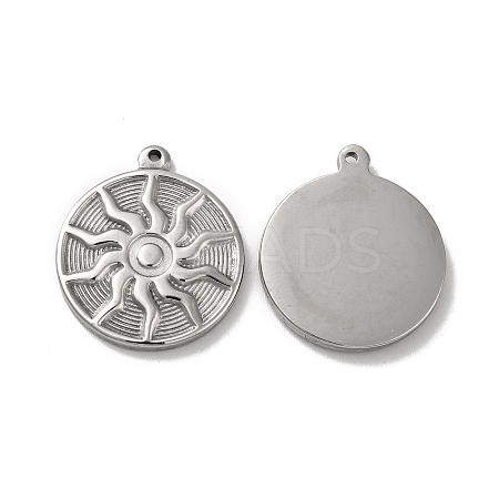 Non-Tarnish 304 Stainless Steel Pendants STAS-Q001-31P-1