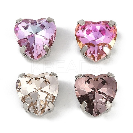 Brass Glass Rhinestone Sew on Rhinestones RGLA-B004-03A-P-1