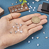40Pcs 5 Size Crystal Rhinestone Tiny Star Stud Earrings EJEW-TA0001-13-5