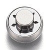 304 Stainless Steel Diffuser Locket Aromatherapy Essential Oil AJEW-N025-03P-6