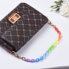 Acrylic Chain Purse Bag Handle AJEW-BA00007-5