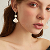 30Pcs 304 Stainless Steel Leverback Earring Findings STAS-BBC0009-21-6