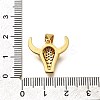 Rack Plating Brass Micro Pave Cubic Zirconia Pendants KK-L226-054G-01-3