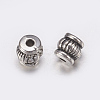 Tibetan Style Alloy Beads TIBEB-Q043-AS-LF-2