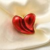 Brass Enamel Cuff Rings for Women RJEW-B114-01G-3