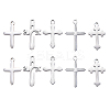 10Pcs 5 Style 304 Stainless Steel Pendants STAS-CJ0001-229-3