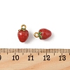 304 Stainless Steel Enamel Charms STAS-P396-01A-G01-3