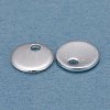 304 Stainless Steel Charms STAS-H436-66S-6mm-2