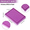5Pcs 5 Colors Plastic Freezer Storage Boxes 2ml Centrifuge Tube Rack CON-CA0001-025-2