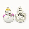 Alloy Enamel Pendants X-EA817Y-1