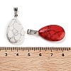 Natural & Synthetic Mixed Gemstone Pendants FIND-A043-07P-3