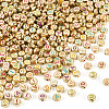 500Pcs 5 Styles Plating Opaque Acrylic Beads OACR-TA0003-60-2