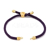 Nylon Cords Bracelet Makings Fit for Connector Charms AJEW-P116-01G-28-1