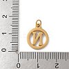 304 Stainless Steel Charms
with Jump Ring STAS-R001-02G-N-3