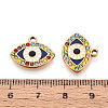 304 Stainless Steel Rhinestone Pendants STAS-N110-53B-G-3
