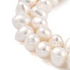 Natural Cultured Freshwater Pearl Beads Strands PEAR-C003-12H-4