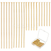 300Pcs 4 Styles Brass Flat Head Pins KK-ME0002-84-1