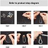 6-Petal Tibetan Style Alloy Flower Bead Caps TIBE-NB0001-08-4