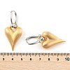 Two Tone Brass Hoop Earrings for Women EJEW-U055-20B-G-3