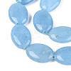 Dyed Natural White Jade Beads Strands G-N370-01A-04-4
