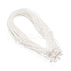 Eco-Friendly Korean Waxed Polyester Braided Adjustable Necklace Makings NJEW-TAC0015-02-2