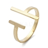304 Stainless Steel Open Cuff Rings for Women RJEW-S395-02G-4