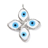Handmade Lampwork Big Pendants LAMP-C009-02P-04-1