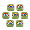 Opaque Resin Enamel Cabochons CRES-N031-033-2