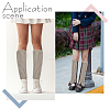 Acrylic Fibers Leg Sleeves AJEW-WH20072-16D-4