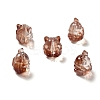 Transparent Glass Beads GLAA-D025-06B-1
