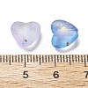 Frosted Transparent Acrylic Beads OACR-F013-11-3