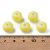 Opaque Striped Acrylic Beads MACR-S373-27A-06-4