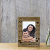 5 Years of Marriage Natural Wood Photo Frames AJEW-WH0292-031-7