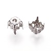 Non-Tarnish 201 Stainless Steel Sew on Prong Settings STAS-L229-06P-1