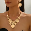 Alloy Pendant Necklaces & Stud Dangle Earrings Sets for Women FS-WG70423-01-2