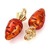 Alloy Enamel Pendants PALLOY-S032-01A-07-2