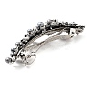 Flower Alloy Rhinestone Hair Barrettes LS-PHAR-S604-01AS-01-2