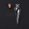Teardrop Glass Cork Bottle Big Pendants LS-AJEW-A041-01B-3